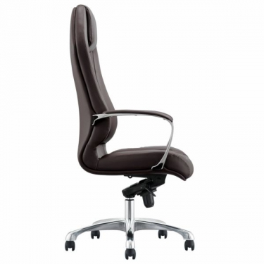 Кресло руководителя BRABIX BRABIX PREMIUM Aurus EX-705, мультиблок, алюминий, экокожа, коричневое,