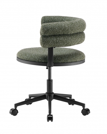 Стул офисный Stool Group Ponty зеленый черные ножки
