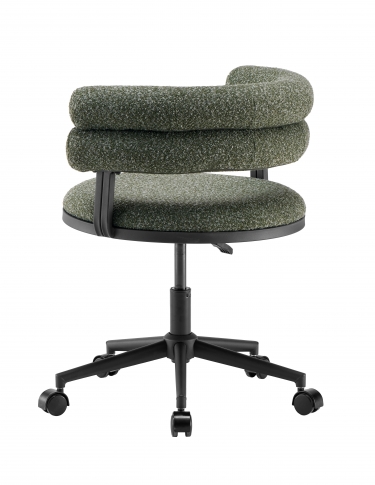Стул офисный Stool Group Ponty зеленый черные ножки
