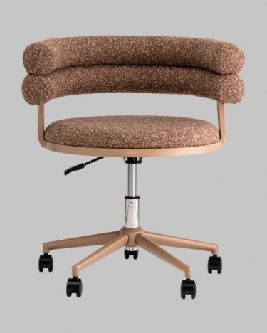 Стул офисный Stool Group Ponty светло-коричневый бежевые ножки
