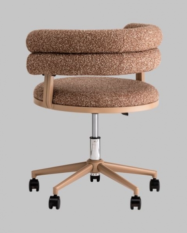 Стул офисный Stool Group Ponty светло-коричневый бежевые ножки