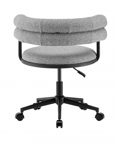 Стул офисный Stool Group Ponty серый черные ножки