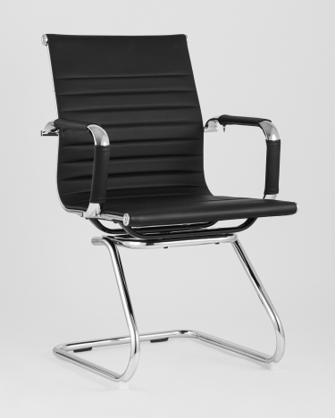 Кресло для посетителей Stool Group TopChairs Visit черное 2 шт.