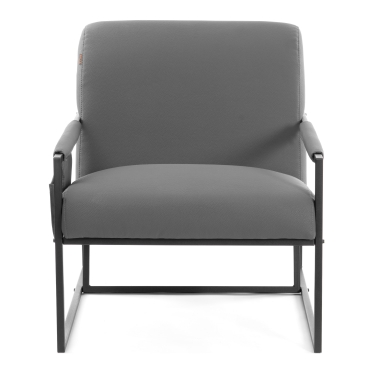 Кресло Tetchair Charli LUX/Чарли Люкс К экокожа , Sharp Графит, 70х80х82 см