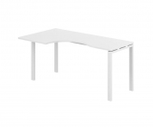 Стол эргономичный левый Норден Sigma SG.231.OD.63.WH.L Дуб темный Белый