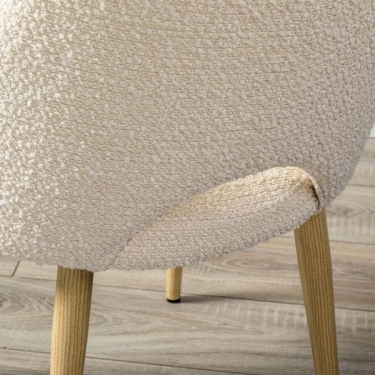 Стул R-home Ralf Vent бежевый/нат.дуб