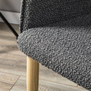 Стул R-home Ralf Vent темно-серый/нат.дуб