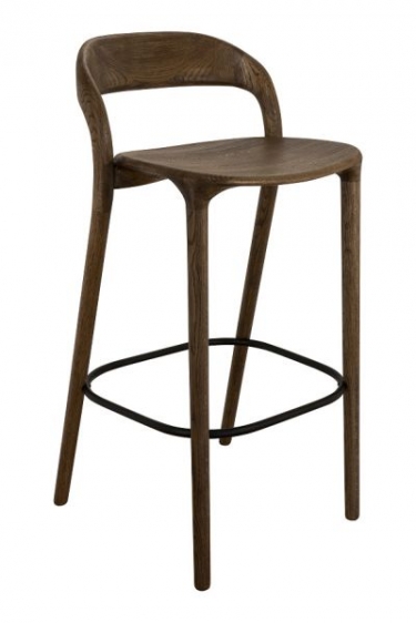 Стул барный R-home Neva Б Темный дуб