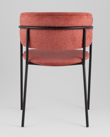 Кресло Stool Group Нэлли New буклированный велюр терракотовый