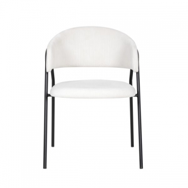 Стул Stool Group Колин вельвет молочный