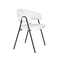 Стул Stool Group Колин вельвет молочный