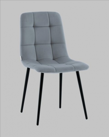 Стул Stool Group Одди NEW велюр серый