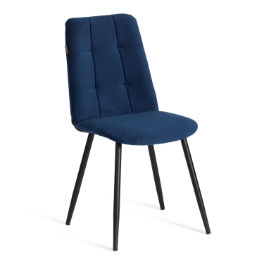 Стул обеденный Tetchair Asti 2 шт. в упаковке TREND, велюр, Blue синий, 50х55х93