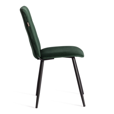 Стул обеденный Tetchair Asti 2 шт. в упаковке TREND, велюр, Deep Forest изумруд, 50х55х93