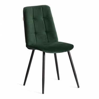 Стул обеденный Tetchair Asti 2 шт. в упаковке TREND, велюр, Deep Forest изумруд, 50х55х93