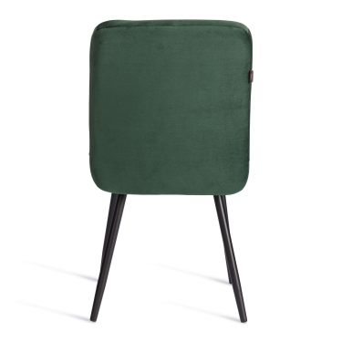 Стул обеденный Tetchair Medeo 2 шт. в упаковке LT, велюр, Deep Forest изумруд, 45х56х89 см