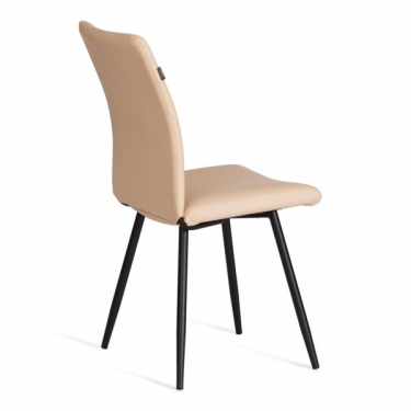 Стул обеденный Tetchair Monte Carlo 2 шт. в упаковке TREND, экокожа , бежевая, 49х51х93 см