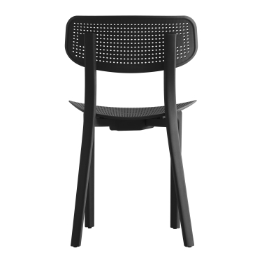 Стул Tetchair JOLLY mod. XRB-096-B2 пластик, черный black, 46 х 50,5 х 78 см