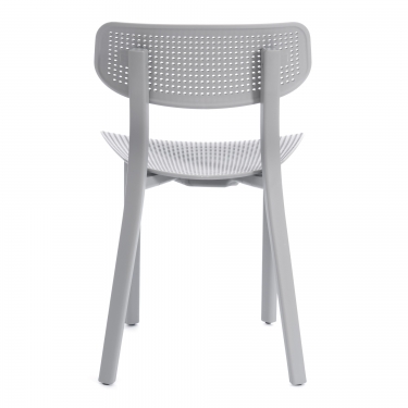 Стул Tetchair JOLLY mod. XRB-096-B2 пластик, серый grey, 46 х 50,5 х 78 см