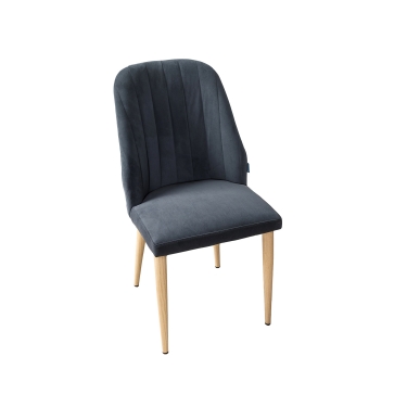 Стул R-home Alen Diag grey_нат.дуб