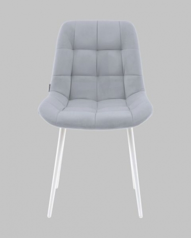 Стул Stool Group Флекс N светло-серый белые ножки