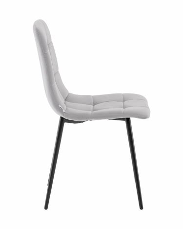 Стул Stool Group Одди NEW велюр светло-серый