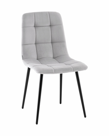 Стул Stool Group Одди NEW велюр светло-серый