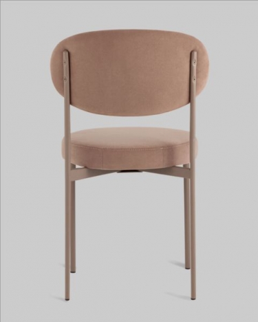 Стул Stool Group Бриф DD велюр капучино каркас капучино муар
