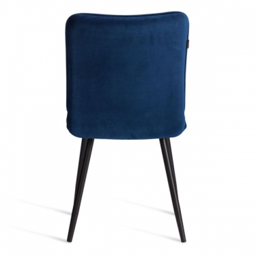 Стул обеденный Tetchair Bari 2 шт. в упаковке LT, велюр, Blue синий, 41х55х89 см
