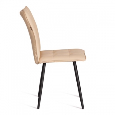 Стул обеденный Tetchair Bari 2 шт. в упаковке LT, экокожа , бежевая, 41х55х89 см