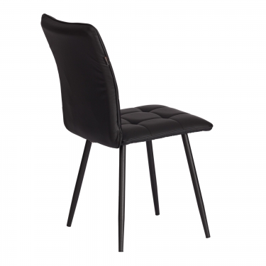 Стул обеденный Tetchair Bari 2 шт. в упаковке LT, экокожа , черная, 41х55х89 см