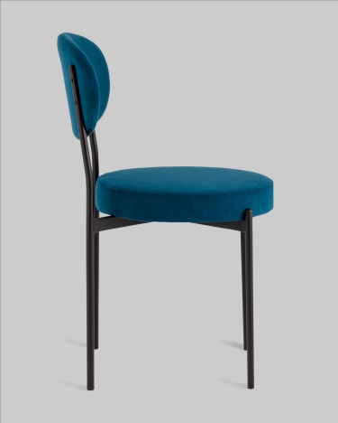 Стул Stool Group Бриф DD велюр синий 4 шт.