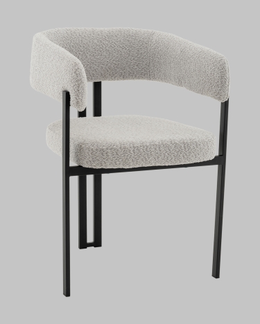 Стул Stool Group Серенидат букле светло-серый