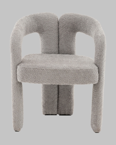 Стул Stool Group Болинджер букле светло-серый