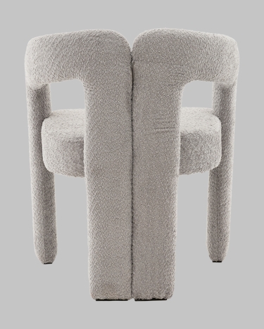 Стул Stool Group Болинджер букле светло-серый