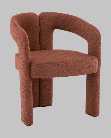 Стул Stool Group Болинджер букле терракотовый