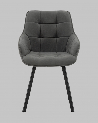 Стул Stool Group Амальри велюр светло-серый