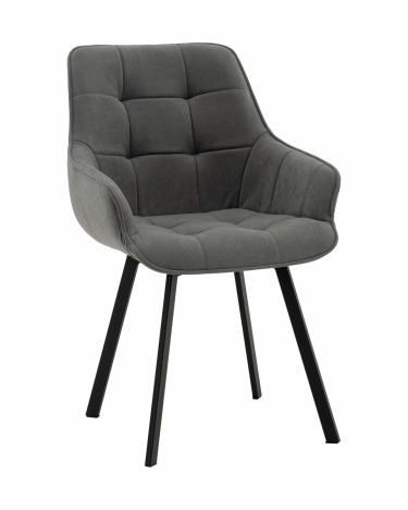 Стул Stool Group Амальри велюр светло-серый