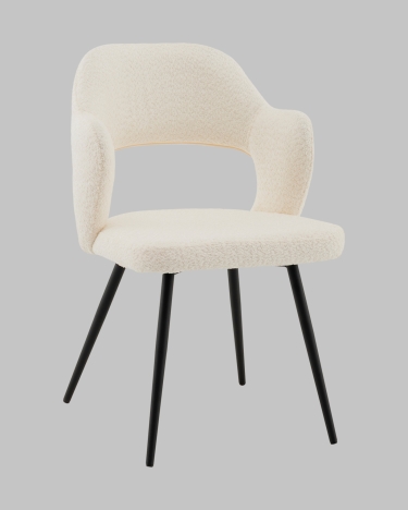 Стул Stool Group Роккиана букле молочный