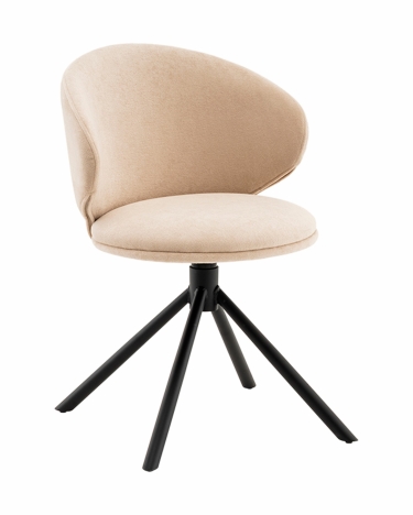 Стул Stool Group Труфальд велюр бежевый