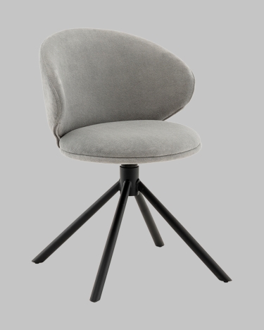 Стул Stool Group Труфальд велюр светло-серый