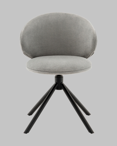 Стул Stool Group Труфальд велюр светло-серый