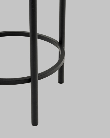 Стул барный Stool Group Беккет букле светло-серый
