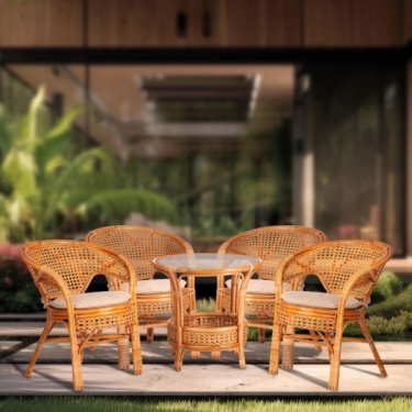 Кресло Tetchair PELANGI 02/15 B /с подушкой/ Мед