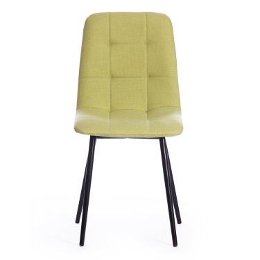 Стул Tetchair CHILLY MAX / 1 шт. в упаковке ткань/металл, 45 х 54 х 90 см , фисташковый 64/черный