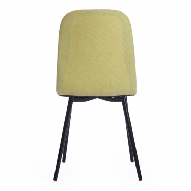 Стул Tetchair ARC / 2 шт. в упаковке ткань/металл, 46 х 52 х 88 см, фисташковый 64/черный