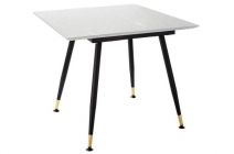 Стол R-home Месси 960960 мрамор Бьянко со скосом