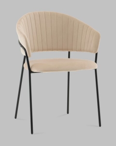 Стул Stool Group Бруно NEW велюр кремовый