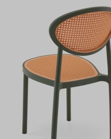 Стул Stool Group Junie пластиковый зеленый