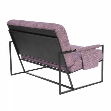 Диван Tetchair Charli LUX Д/Чарли Люкс велюр/букле, VT shape wood rose